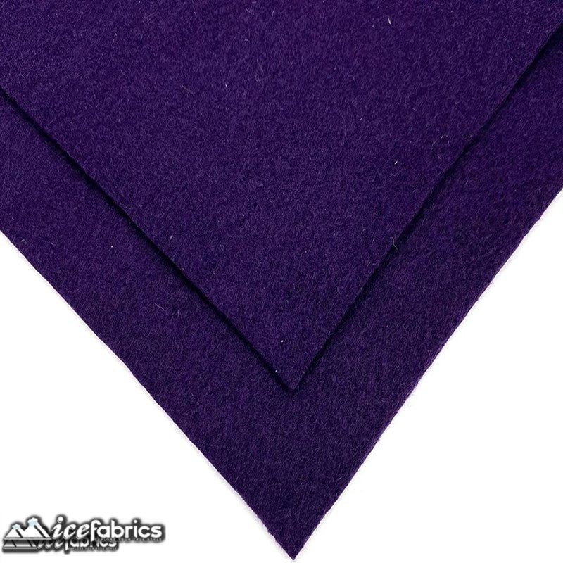 Ice Fabrics Acrylics Felt Fabric By The Roll ( 20 Yards) Wholesale ICE FABRICS Purple
