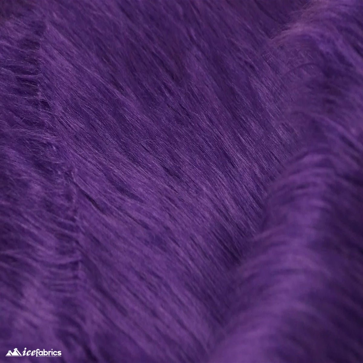 Purple Alpine Faux Fur Fabric