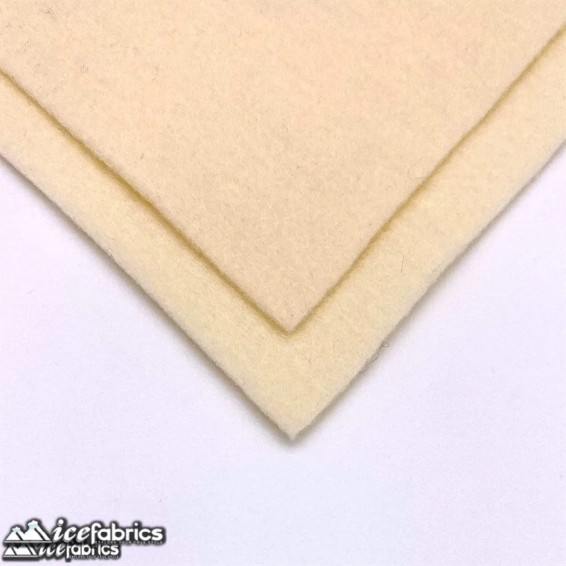 Ice Fabrics Acrylics Felt Fabric By The Roll ( 20 Yards) Wholesale ICE FABRICS Sand