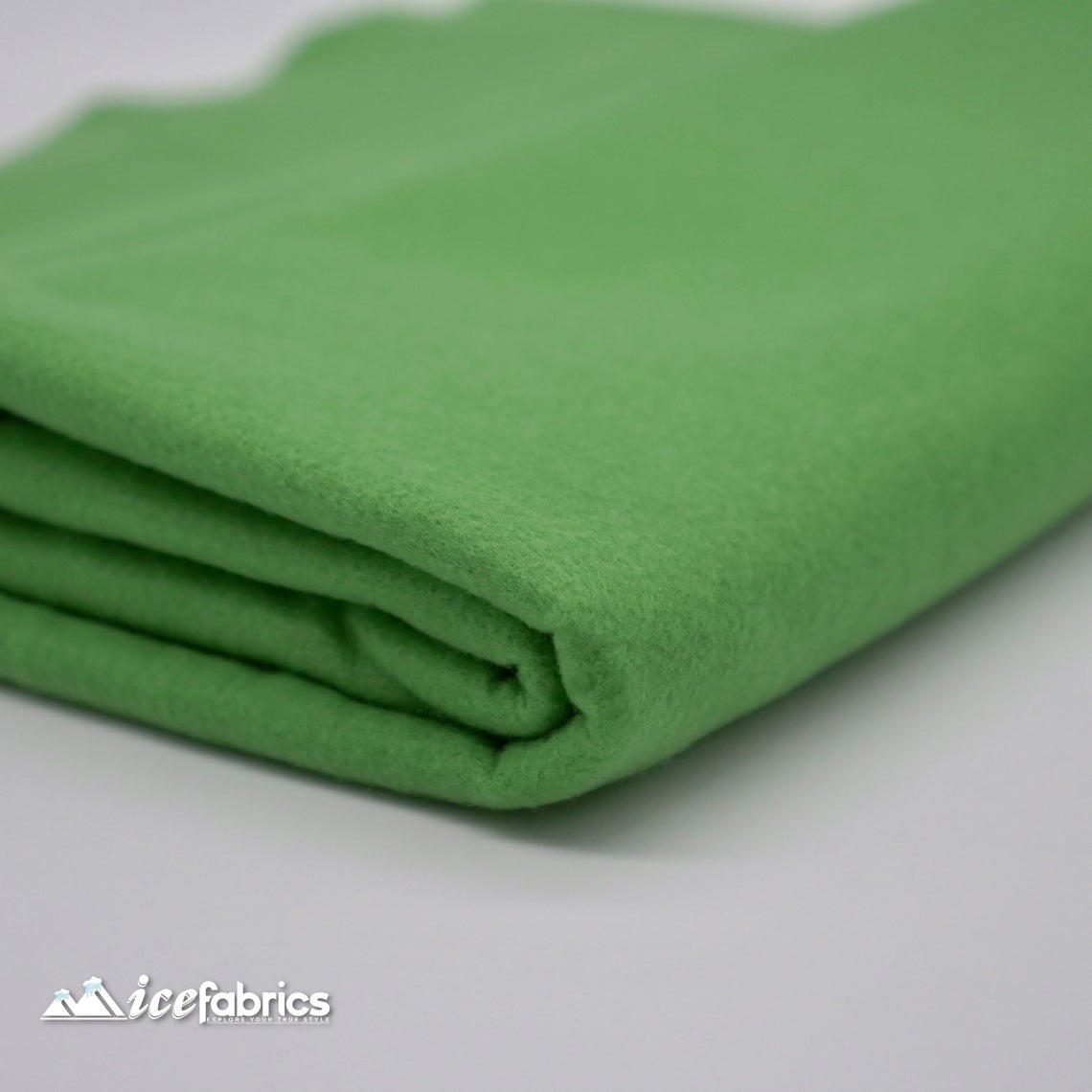 Acrylic Felt Fabric By The Roll | 20 yards | Wholesale Fabric ICE FABRICS Lime Green