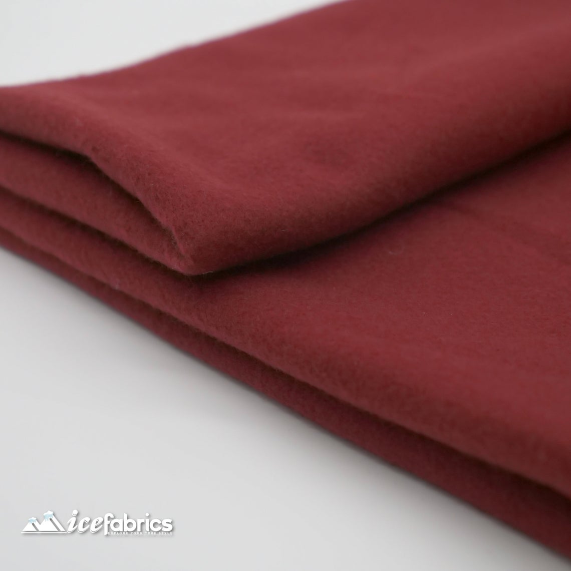 Acrylic Felt Fabric By The Roll | 20 yards | Wholesale Fabric ICE FABRICS Burgundy