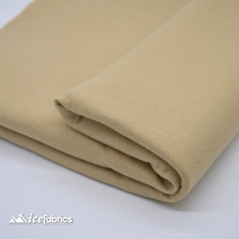 Acrylic Felt Fabric By The Roll | 20 yards | Wholesale Fabric ICE FABRICS Champagne