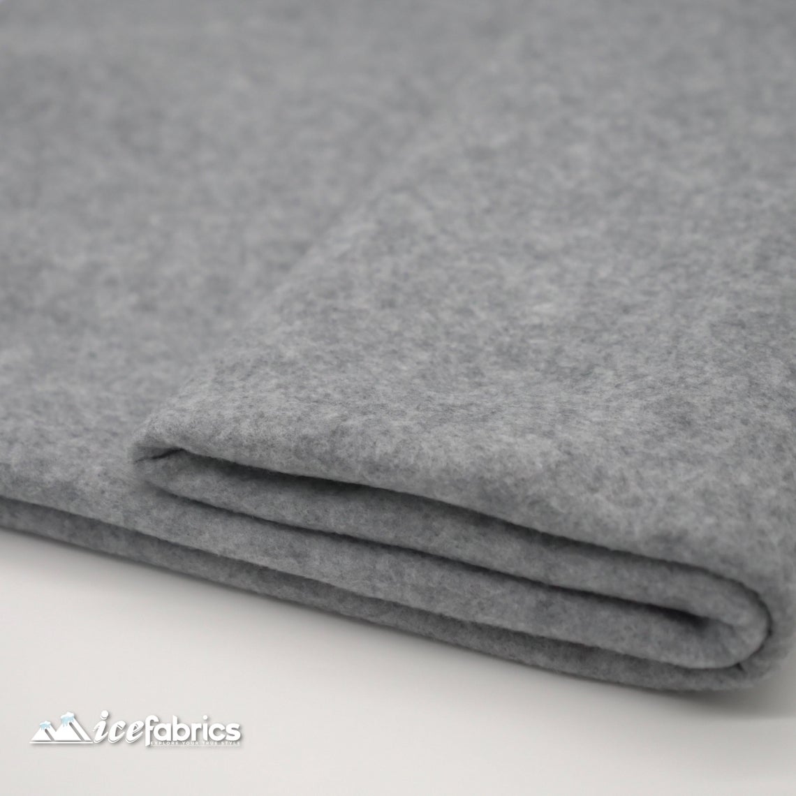 Acrylic Felt Fabric By The Roll | 20 yards | Wholesale Fabric ICE FABRICS Gray