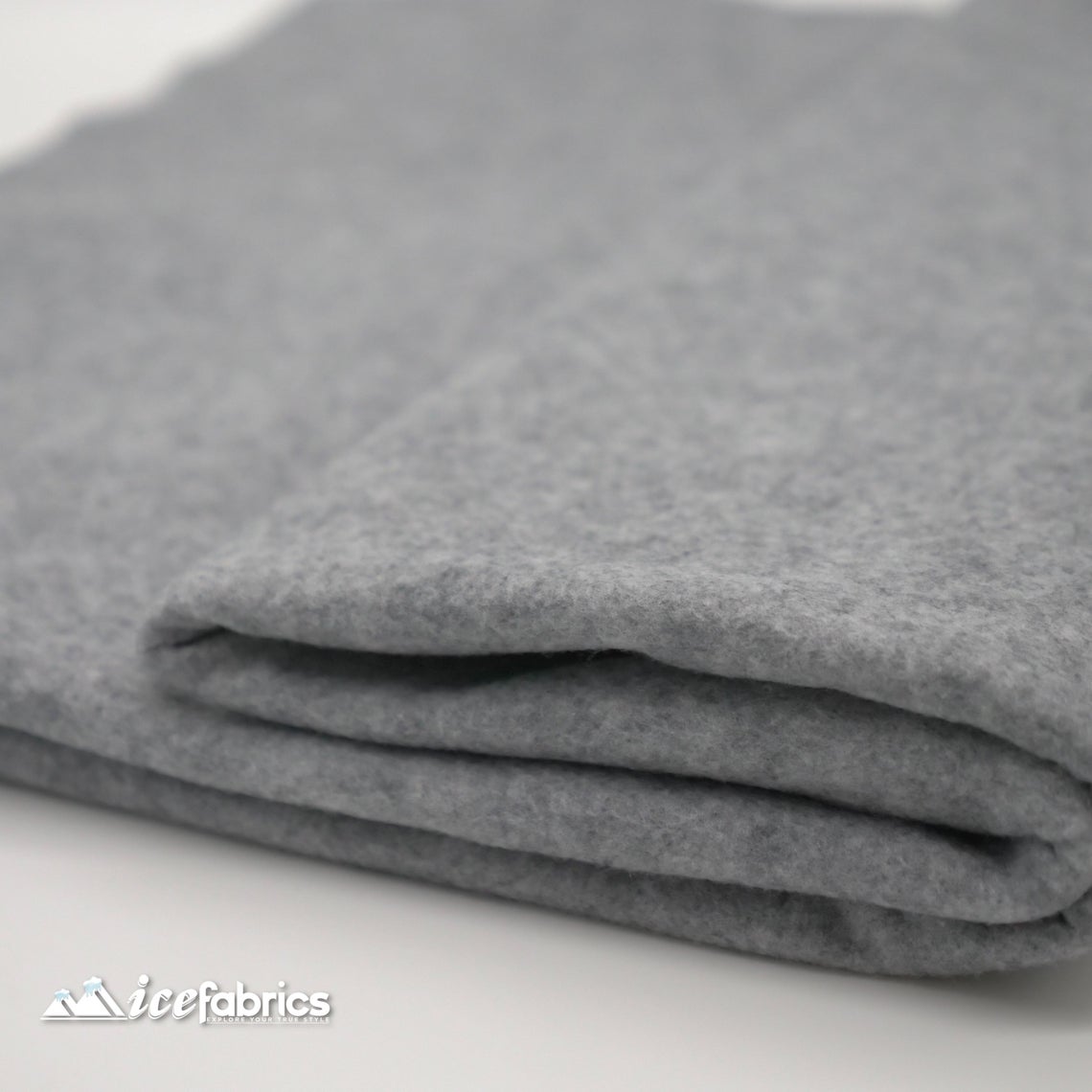 Acrylic Felt Fabric By The Roll | 20 yards | Wholesale Fabric ICE FABRICS Gray