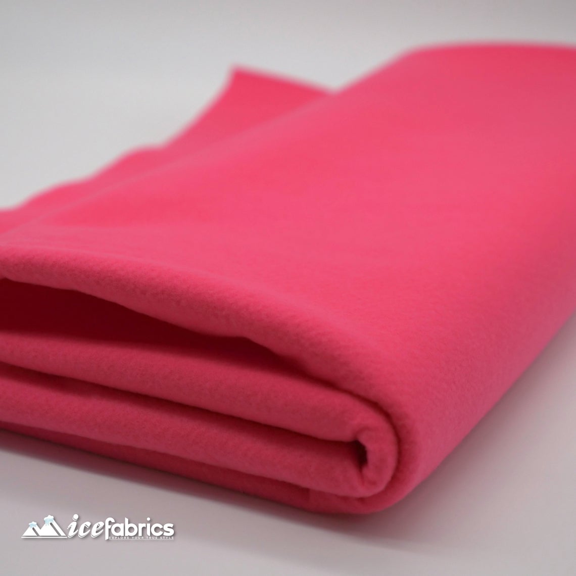 Acrylic Felt Fabric By The Roll | 20 yards | Wholesale Fabric ICE FABRICS Hot Pink