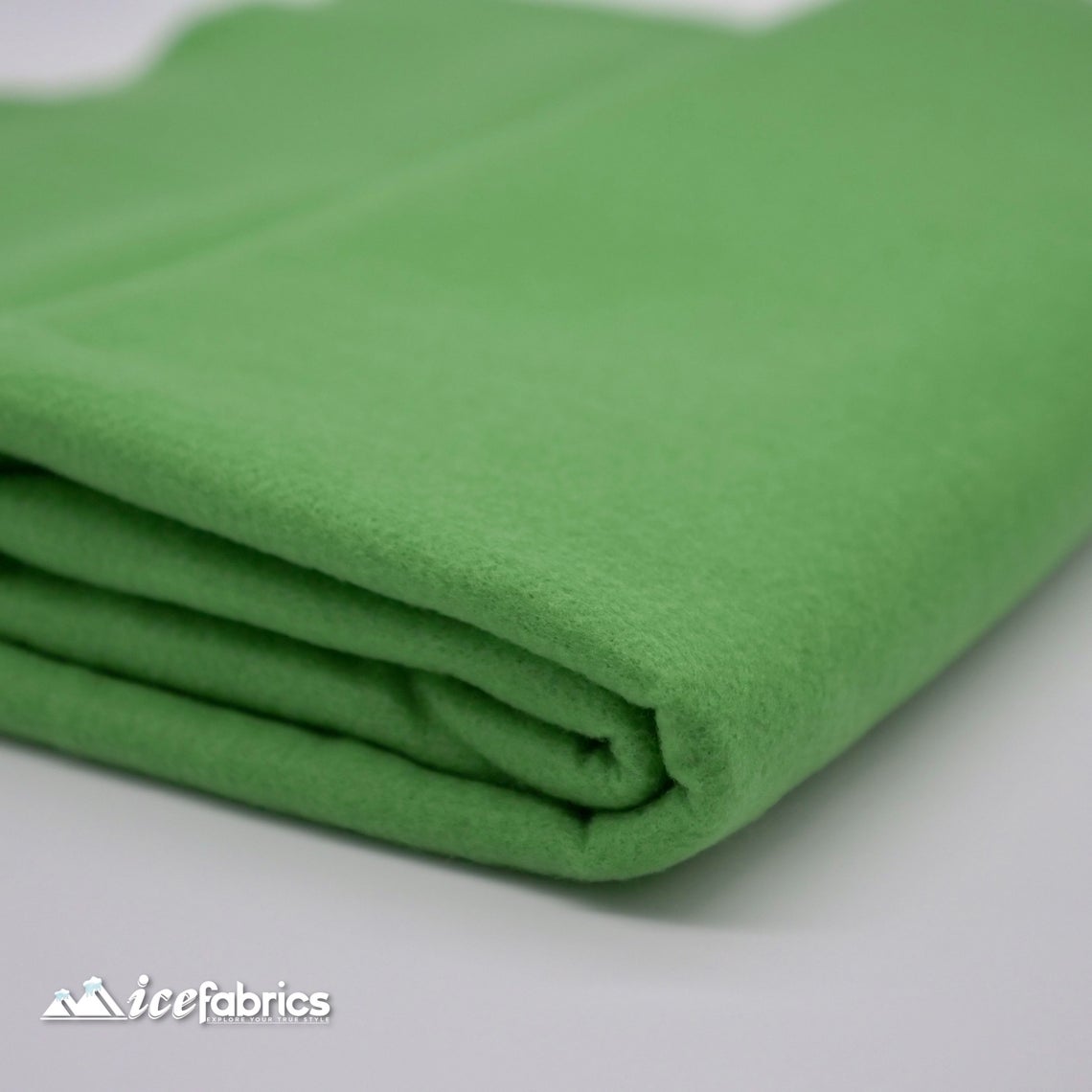 Acrylic Felt Fabric By The Roll | 20 yards | Wholesale Fabric ICE FABRICS Lime Green