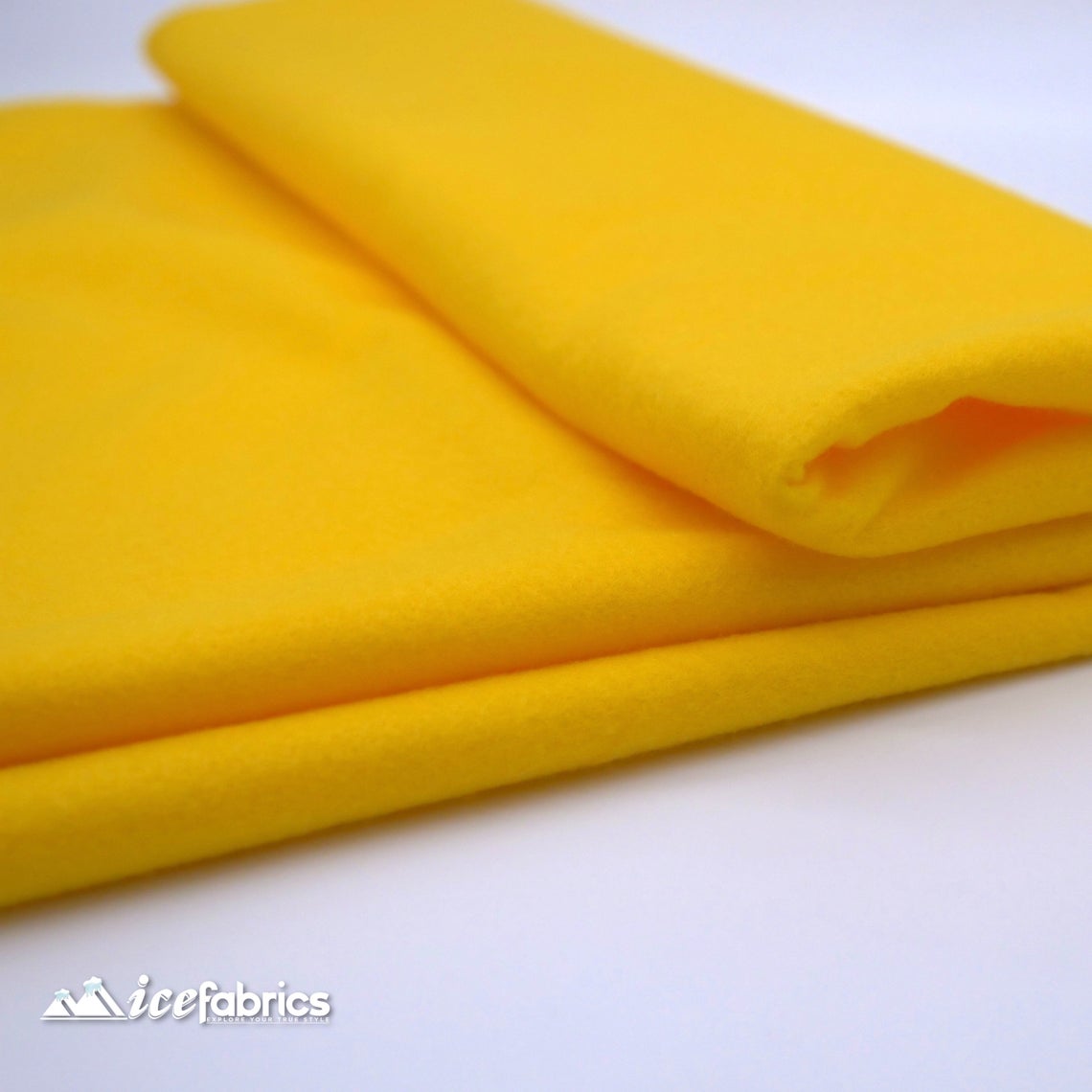 Acrylic Felt Fabric By The Roll | 20 yards | Wholesale Fabric ICE FABRICS Mango Yellow