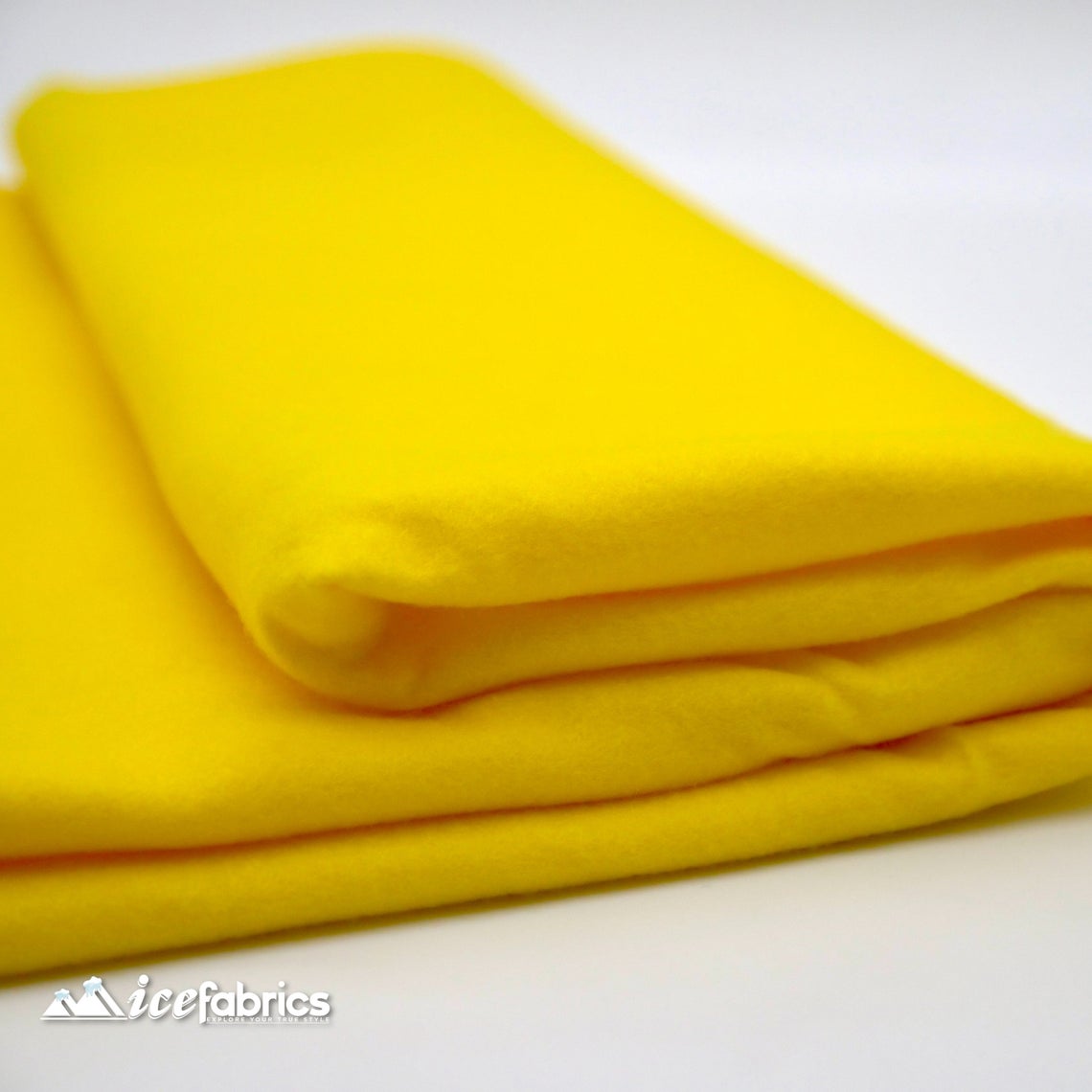 Acrylic Felt Fabric By The Roll | 20 yards | Wholesale Fabric ICE FABRICS Neon Yellow