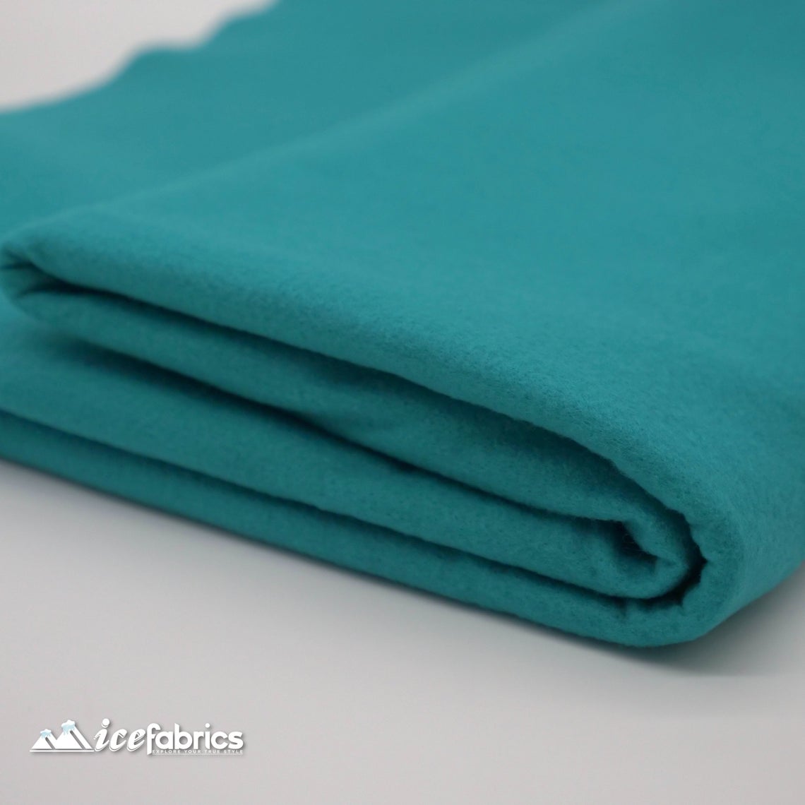 Acrylic Felt Fabric By The Roll | 20 yards | Wholesale Fabric ICE FABRICS Turquoise