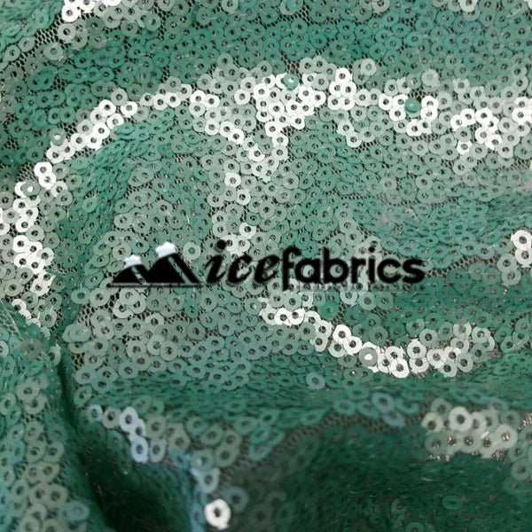 All Over Matte Aqua Mesh Glitz Mini Sequins FabricICE FABRICSICE FABRICSPer YardAll Over Matte Aqua Mesh Glitz Mini Sequins Fabric ICE FABRICS