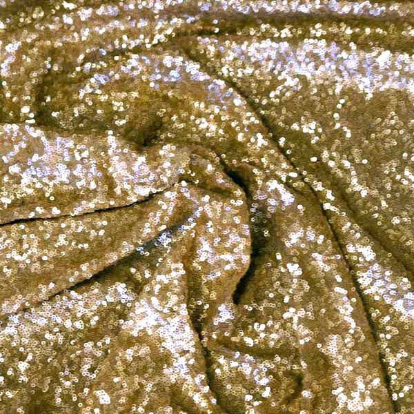 All Over Matte Gold Mesh Glitz Mini Sequins FabricICE FABRICSICE FABRICSPer YardAll Over Matte Gold Mesh Glitz Mini Sequins Fabric ICE FABRICS