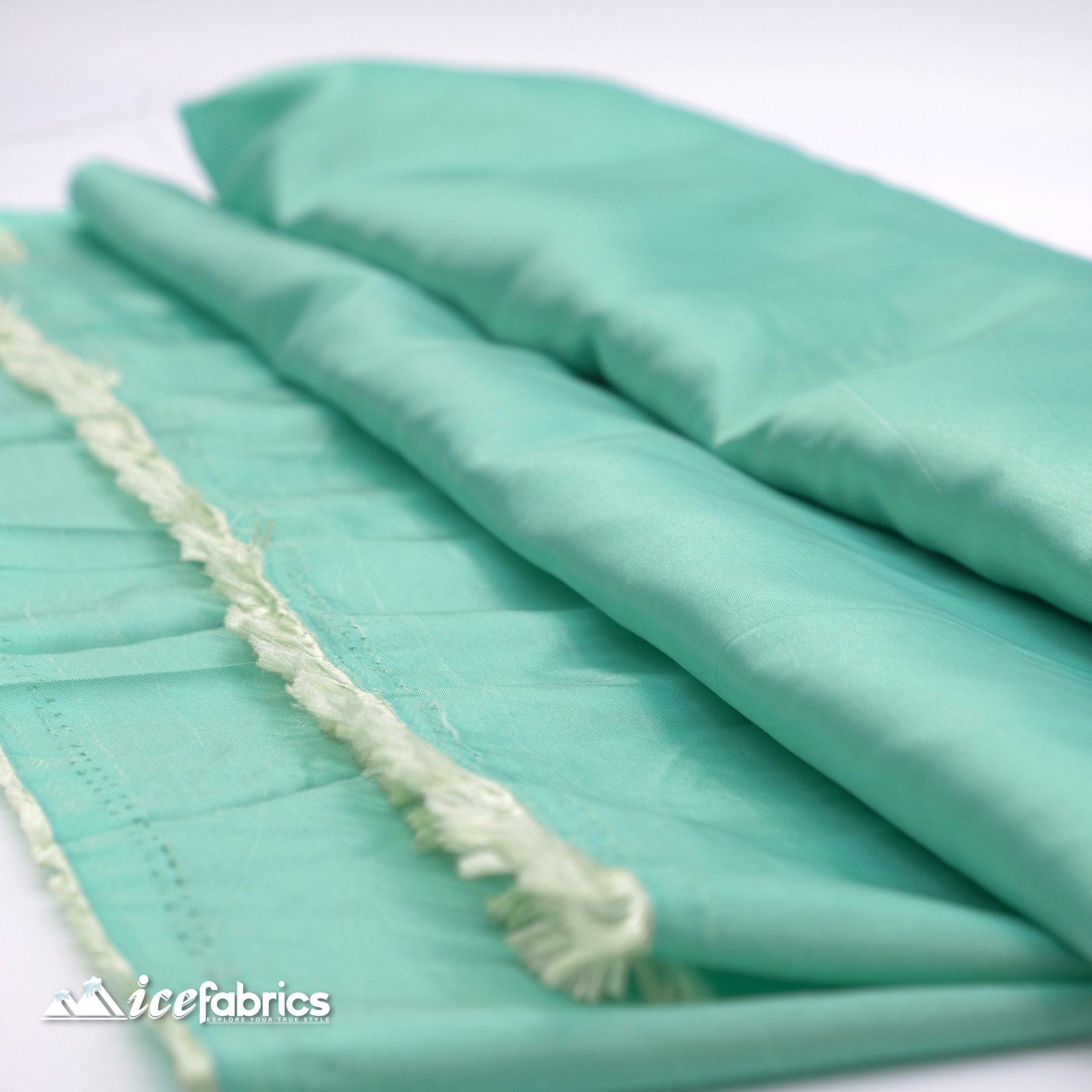 Aqua Green Luxury Solid/ Taffeta Fabric / Fashion FabricTaffeta FabricICEFABRICICE FABRICSAqua GreenPer YardAqua Green Luxury Solid/ Taffeta Fabric / Fashion Fabric ICEFABRIC