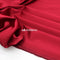 Armani Silk Fabric/ Thick Stretch Satin Fabric/ Spandex Fabric/ Burgundy
