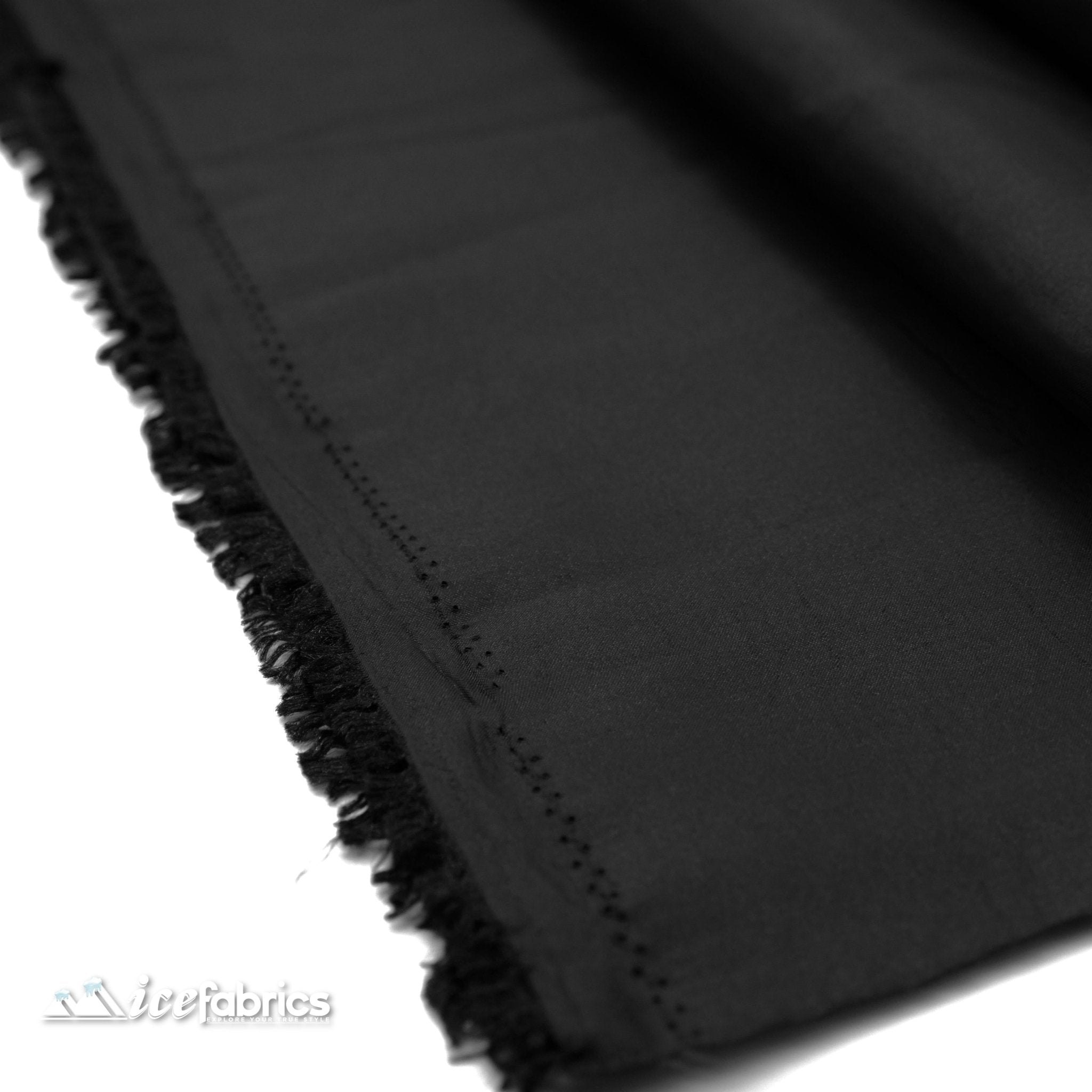 Black Luxury Solid/ Taffeta Fabric / Fashion FabricTaffeta FabricICEFABRICICE FABRICSBlackPer YardBlack Luxury Solid/ Taffeta Fabric / Fashion Fabric ICEFABRIC