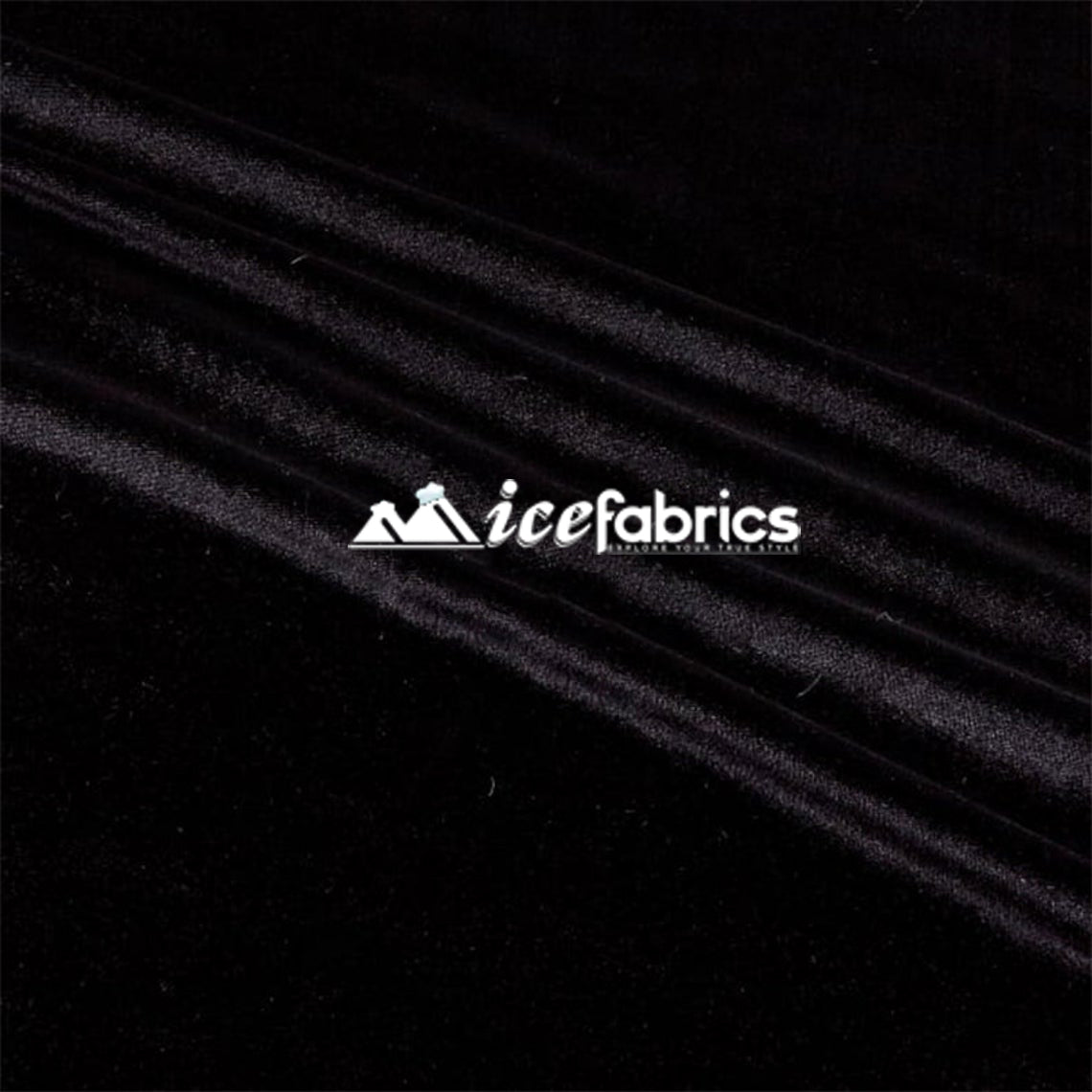 Black Stretch Velvet Fabric _ Spandex FabricVelvet FabricICE FABRICSICE FABRICSBlack Stretch Velvet Fabric _ Spandex Fabric ICE FABRICS