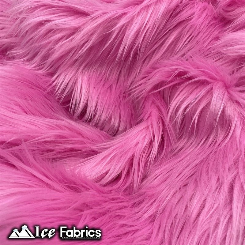 Bubble Gum Shaggy Mohair Faux Fur Fabric Wholesale (20 Yards Bolt)ICE FABRICSICE FABRICSLong pile 2.5” to 3”20 Yards Roll (60” Wide )Bubble Gum Shaggy Mohair Faux Fur Fabric Wholesale (20 Yards Bolt) ICE FABRICS