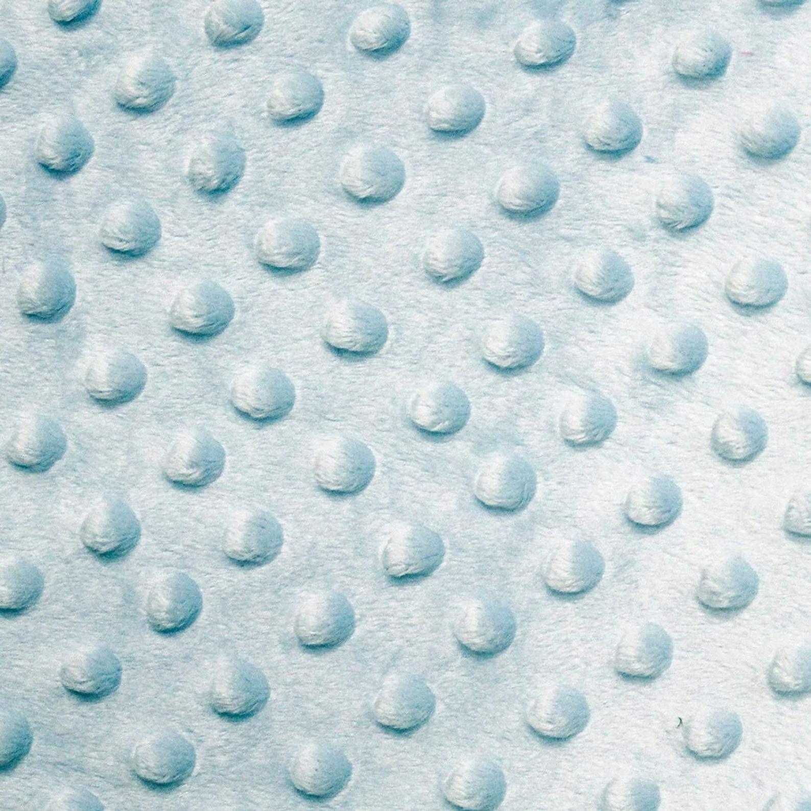 Bubble Polka Dot Minky Fabric By The Roll (20 Yards) Wholesale Fabric
