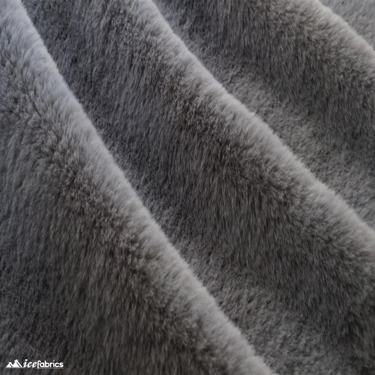 Bunny Thick Faux Fur Minky Fabric / Short Pile / Super SoftICE FABRICSICE FABRICSCharcoalBy The Yard (60 inches Wide)Bunny Thick Faux Fur Minky Fabric / Short Pile / Super Soft ICE FABRICS Charcoal