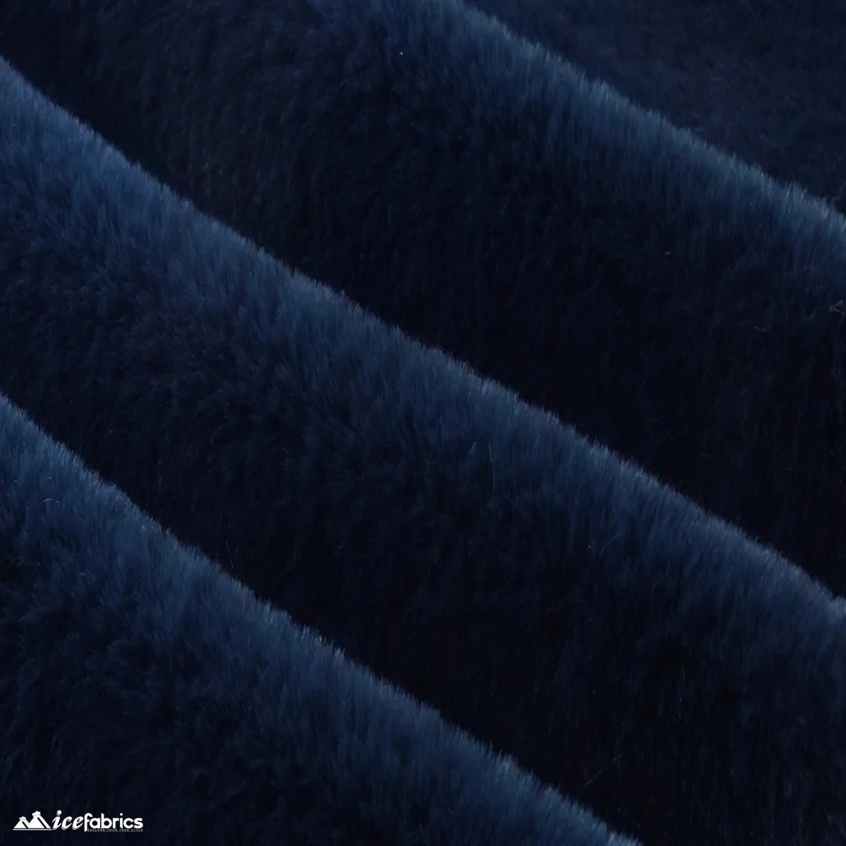 Bunny Thick Faux Fur Minky Fabric / Short Pile / Super SoftICE FABRICSICE FABRICSNavyBy The Yard (60 inches Wide)Bunny Thick Faux Fur Minky Fabric / Short Pile / Super Soft ICE FABRICS Navy