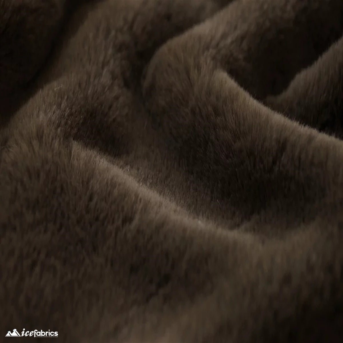 Bunny Thick Faux Fur Minky Fabric / Short Pile / Super SoftICE FABRICSICE FABRICSBrownBy The Yard (60 inches Wide)Bunny Thick Faux Fur Minky Fabric / Short Pile / Super Soft ICE FABRICS Brown