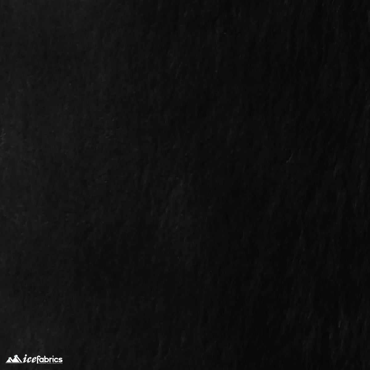 Bunny Thick Faux Fur Minky Fabric / Short Pile / Super SoftICE FABRICSICE FABRICSBlackBy The Yard (60 inches Wide)Bunny Thick Faux Fur Minky Fabric / Short Pile / Super Soft ICE FABRICS Black