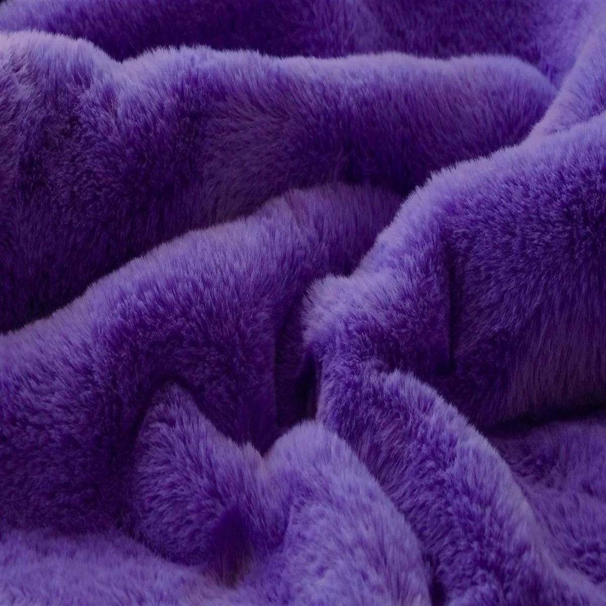 Bunny Thick Minky Fabric By The Roll (20 Yards)ICE FABRICSICE FABRICSPurpleBy The Yard (60 inches Wide)Bunny Thick Minky Fabric By The Roll (20 Yards) ICE FABRICS Purple