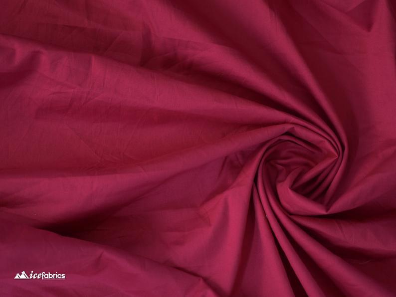 Burgundy_ Cotton Spandex Fabric _ 2 Way stretch Fabric %3 stretchCotton FabricICEFABRICICE FABRICSBurgundyBy The YardBurgundy_ Cotton Spandex Fabric _ 2 Way stretch Fabric %3 stretch ICEFABRIC