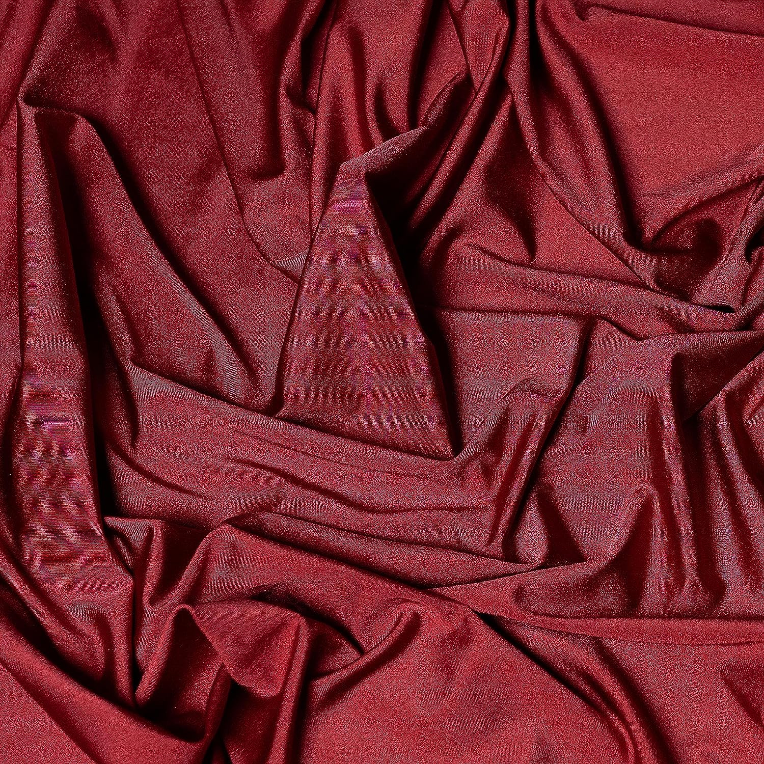 Burgundy Luxury Nylon Spandex Fabric By The YardICE FABRICSICE FABRICSBy The Yard (60" Width)Burgundy Luxury Nylon Spandex Fabric By The Yard ICE FABRICS