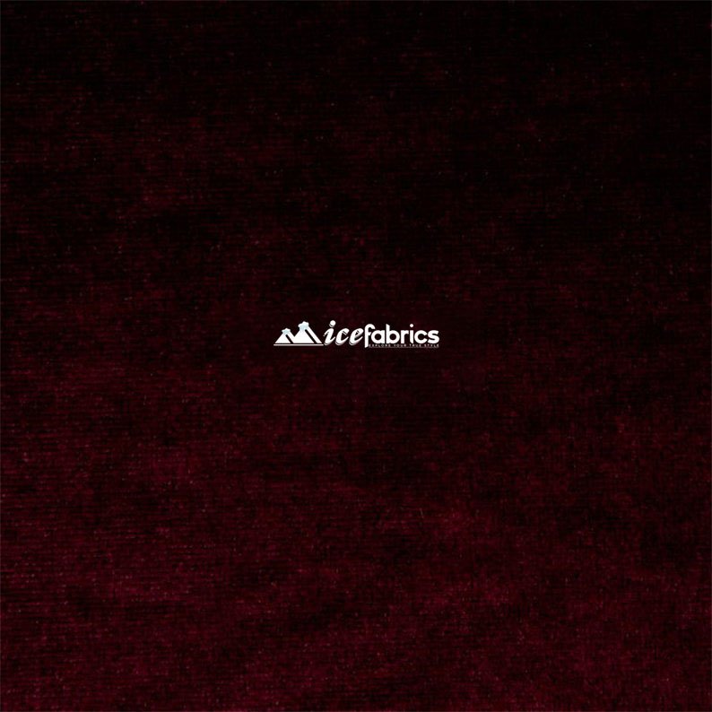 Burgundy Luxury Stretch Velvet Fabric _ Spandex FabricVelvet FabricICE FABRICSICE FABRICSBurgundy Luxury Stretch Velvet Fabric _ Spandex Fabric ICE FABRICS