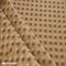 Camel Minky Dot Fabric Blanket Fabric