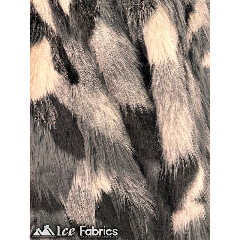 Canadian multi color Faux Fur Fabric By The YardICE FABRICSICE FABRICSBy The Yard (60" Wide)Long Pile (2.5” long)GreyCanadian multi color Faux Fur Fabric By The Yard ICE FABRICS Grey