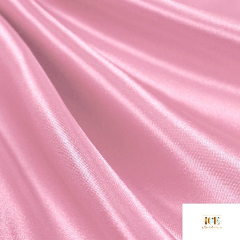 Charmeuse Satin Fabric at Wholesale PriceSatin FabricICEFABRICICE FABRICSPinkCharmeuse Satin Fabric at Wholesale Price ICEFABRIC Pink