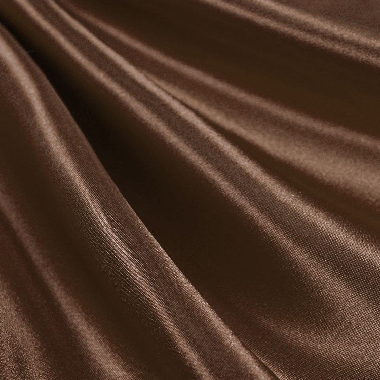 Charmeuse Satin Fabric at Wholesale PriceSatin FabricICEFABRICICE FABRICSBrownCharmeuse Satin Fabric at Wholesale Price ICEFABRIC Brown