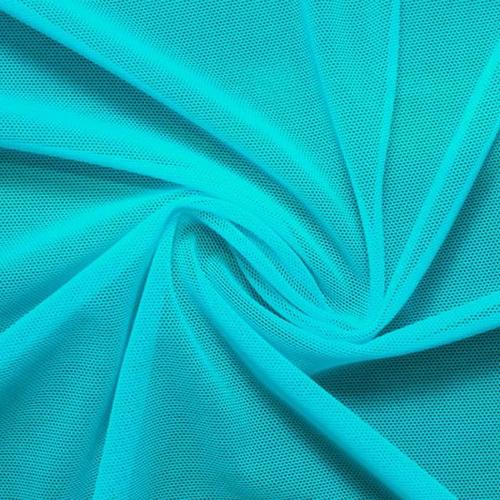 Color Classic 4 Way Stretch Power Mesh FabricICE FABRICSICE FABRICS1-10 YardsLight TurquoiseColor Classic 4 Way Stretch Power Mesh Fabric ICE FABRICS Light Turquoise
