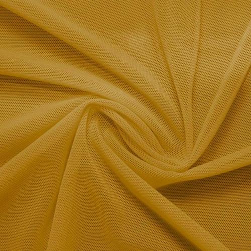 Color Classic 4 Way Stretch Power Mesh FabricICE FABRICSICE FABRICS1-10 YardsGoldenColor Classic 4 Way Stretch Power Mesh Fabric ICE FABRICS Golden