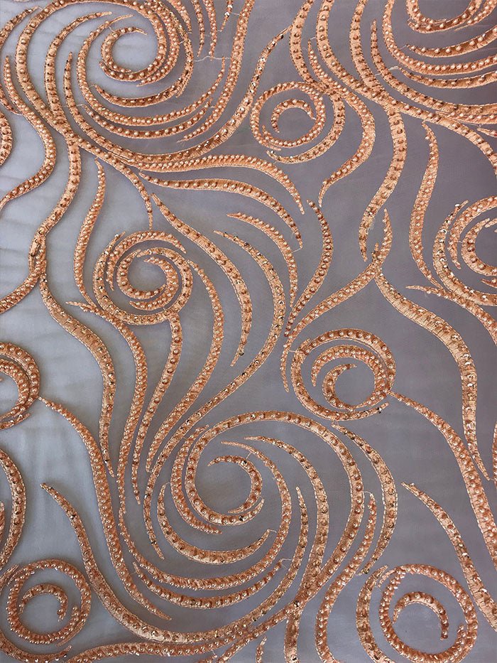 Coral Beaded Multi-Color Floral Bridal Mesh Lace DressICE FABRICSICE FABRICSCoral Beaded Multi-Color Floral Bridal Mesh Lace Dress ICE FABRICS