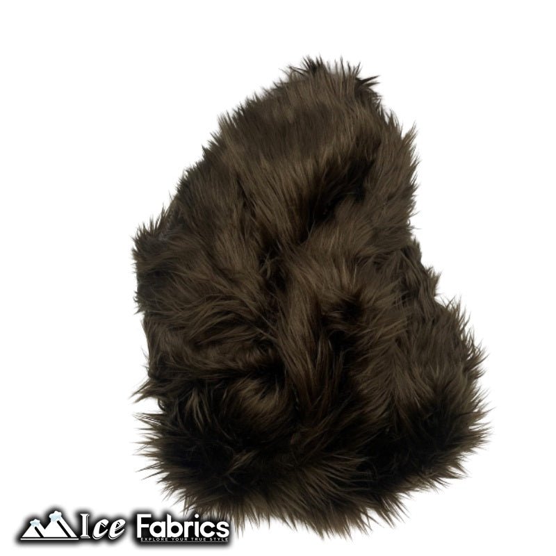 Dark Brown Shaggy Mohair Faux Fur Fabric Wholesale (20 Yards Bolt)ICE FABRICSICE FABRICSLong pile 2.5” to 3”20 Yards Roll (60” Wide )Dark Brown Shaggy Mohair Faux Fur Fabric Wholesale (20 Yards Bolt) ICE FABRICS