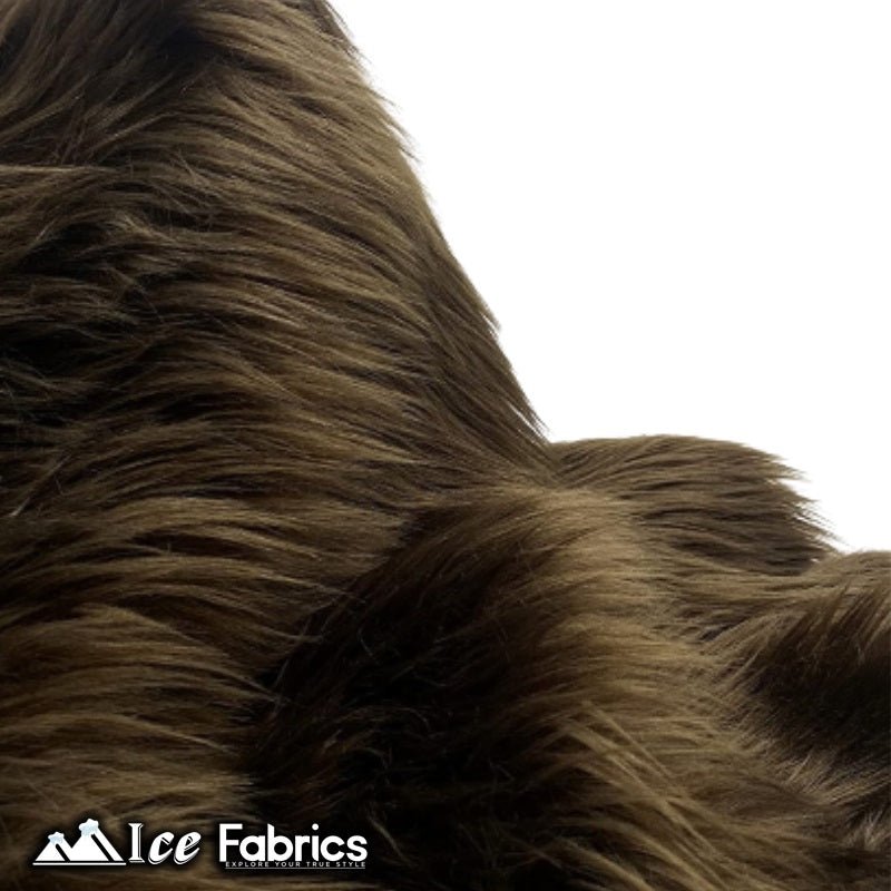 Dark Brown Shaggy Mohair Faux Fur Fabric Wholesale (20 Yards Bolt)ICE FABRICSICE FABRICSLong pile 2.5” to 3”20 Yards Roll (60” Wide )Dark Brown Shaggy Mohair Faux Fur Fabric Wholesale (20 Yards Bolt) ICE FABRICS