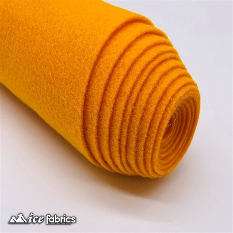 Dark Mango Acrylic Wholesale Felt Fabric 1.6mm ThickICE FABRICSICE FABRICSBy The Roll (72" Wide)Dark Mango Acrylic Wholesale Felt Fabric (20 Yards Bolt ) 1.6mm Thick ICE FABRICS