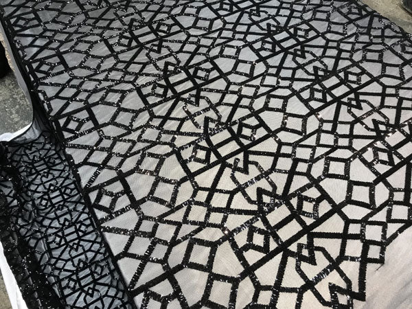 Decent Embroidery Design 4 Way Stretch Sequin Fabric For Wedding Prom Fashion Decorations DressesICE FABRICSICE FABRICSBronzeBy The Yard (58" Wide)Decent Embroidery Design 4 Way Stretch Sequin Fabric For Wedding Prom Fashion Decorations Dresses ICE FABRICS Bronze