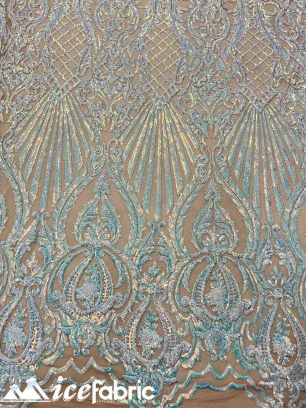 Diba Baby Blue Geometric Stretch Sequin Fabric / Lace FabricICE FABRICSICE FABRICSDiba Sequin Fabric Baby BlueDiba Baby Blue Geometric Stretch Sequin Fabric / Lace Fabric ICE FABRICS