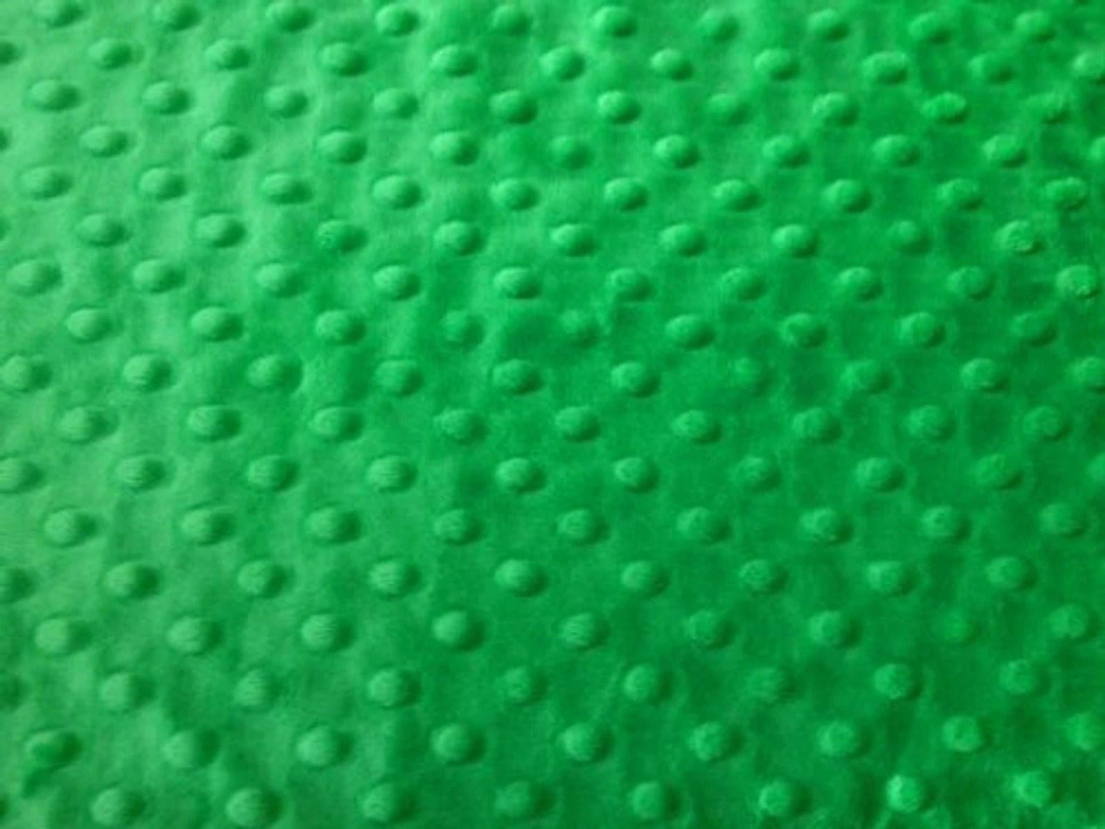 Dimple Dot Minky Fabric Sold By The Yard - 36"/ 58"MinkyICEFABRICICE FABRICSKelly GreenBy The Yard (60 inches Wide)Dimple Dot Minky Fabric Sold By The Yard - 36"/ 58" ICEFABRIC Kelly Green
