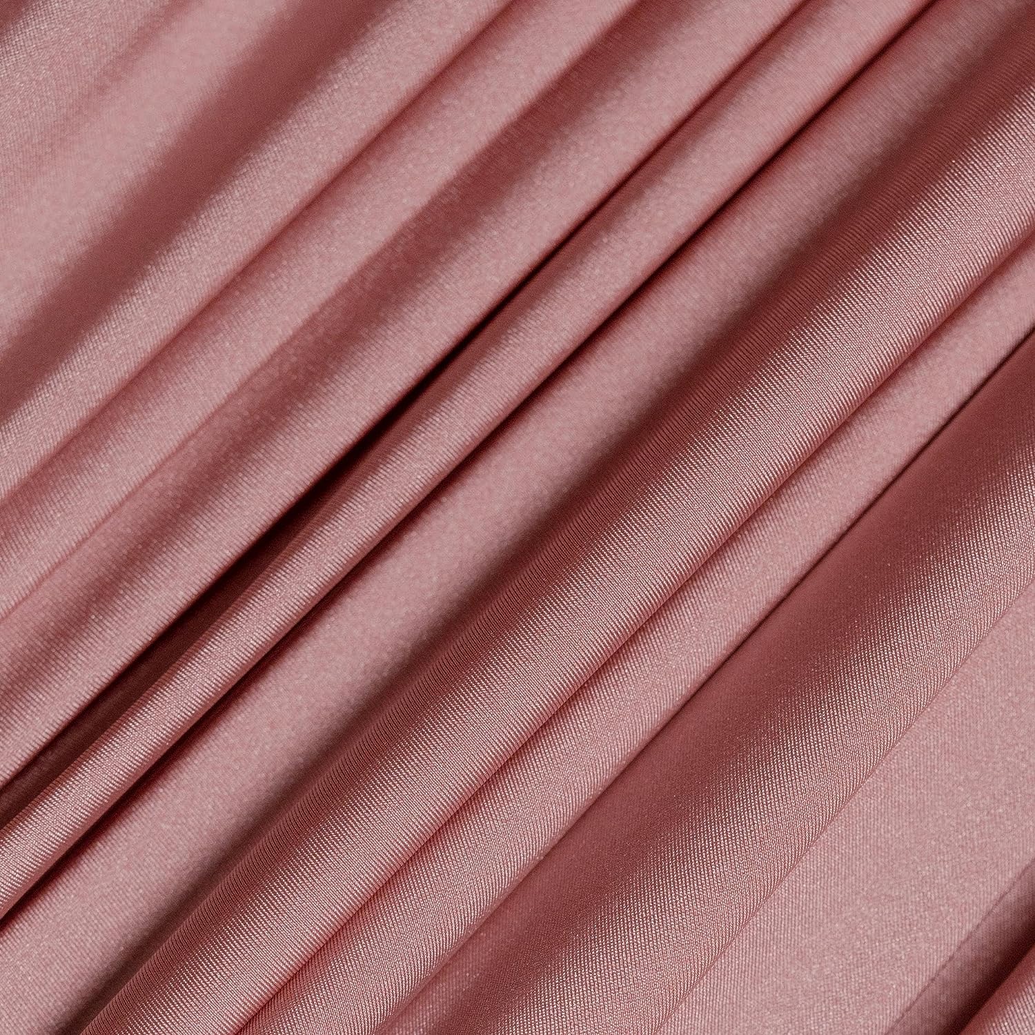 Dusty Rose Luxury Nylon Spandex Fabric By The Yard