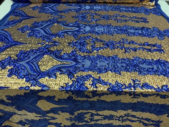 Elegant 4 WAY Stretch Sequins On Power Mesh//Spandex Mesh Lace Sequins Fabric By The Yard//Embroidery Lace/ Gowns/Veil/ BridalICEFABRICICE FABRICSLavender On Power Mesh1/2 Yard (18 Inches )Elegant 4 WAY Stretch Sequins On Power Mesh//Spandex Mesh Lace Sequins Fabric By The Yard//Embroidery Lace/ Gowns/Veil/ Bridal ICEFABRIC Royal Blue On Power Mesh