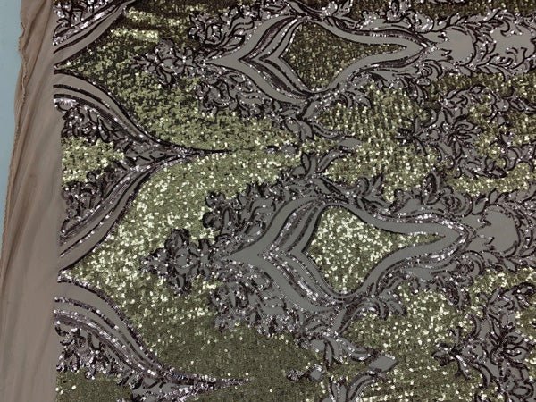 Elegant 4 WAY Stretch Sequins On Power Mesh//Spandex Mesh Lace Sequins Fabric By The Yard//Embroidery Lace/ Gowns/Veil/ BridalICEFABRICICE FABRICSDusty Rose On Power Mesh1/2 Yard (18 Inches )Elegant 4 WAY Stretch Sequins On Power Mesh//Spandex Mesh Lace Sequins Fabric By The Yard//Embroidery Lace/ Gowns/Veil/ Bridal ICEFABRIC Dusty Rose On Power Mesh