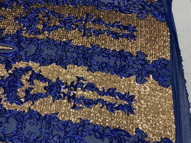 Elegant 4 WAY Stretch Sequins On Power Mesh//Spandex Mesh Lace Sequins Fabric By The Yard//Embroidery Lace/ Gowns/Veil/ BridalICEFABRICICE FABRICSLavender On Power Mesh1/2 Yard (18 Inches )Elegant 4 WAY Stretch Sequins On Power Mesh//Spandex Mesh Lace Sequins Fabric By The Yard//Embroidery Lace/ Gowns/Veil/ Bridal ICEFABRIC Royal Blue On Power Mesh