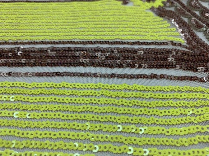 Elegant New Casino Design Embroidered 4 Way Nude Mesh Spandex Stretchy Sequin FabricICEFABRICICE FABRICSMintElegant New Casino Design Embroidered 4 Way Nude Mesh Spandex Stretchy Sequin Fabric ICEFABRIC Yellow&Rose