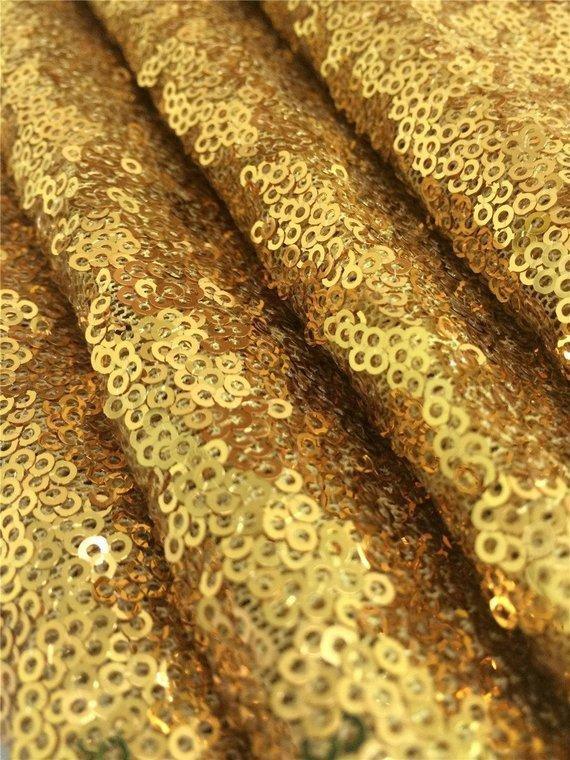 Fabulous Spangle/Glitz Sequin fabric 54 Inches Fabric Sold By The Yard Runners Dress Tablecloths DecorationsICE FABRICSICE FABRICSGoldFabulous Spangle/Glitz Sequin fabric 54 Inches Fabric Sold By The Yard Runners Dress Tablecloths Decorations ICE FABRICS Gold