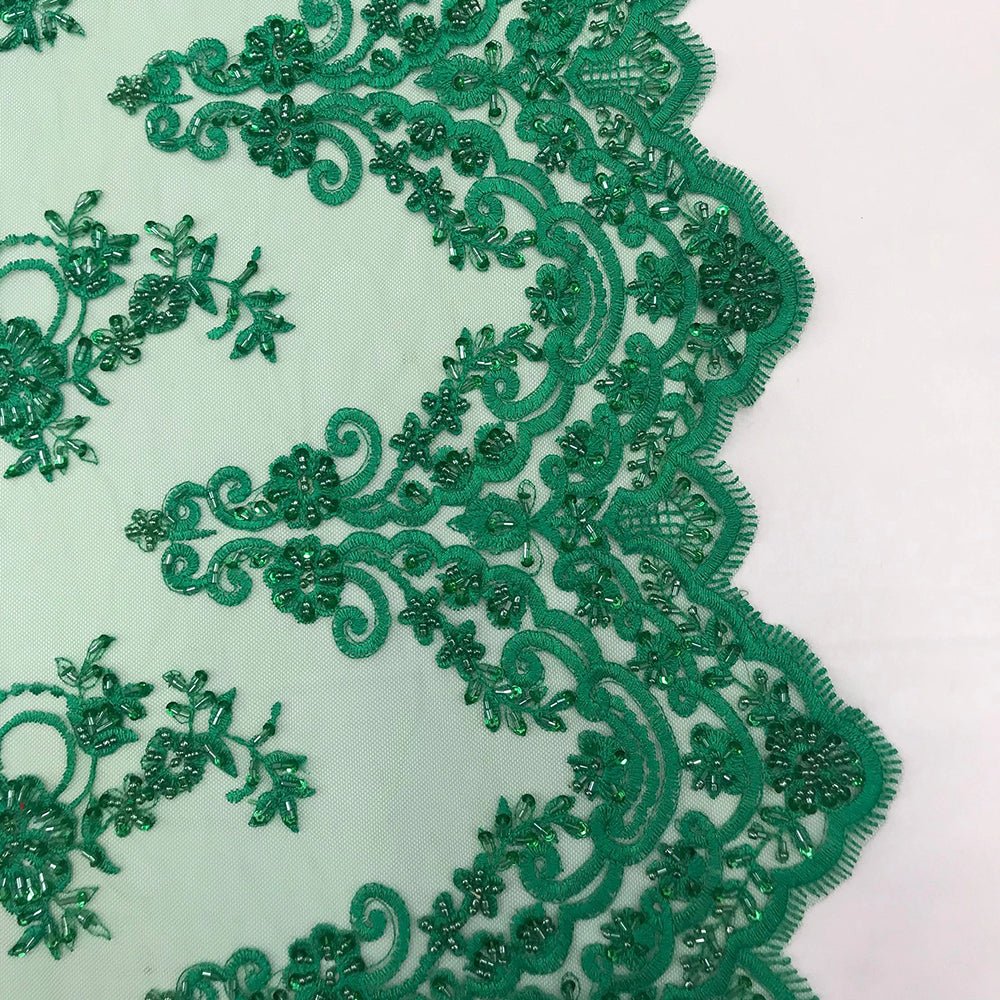 Fashion Wedding Dress Sequins Beaded Bridal Mesh LaceICE FABRICSICE FABRICSTealFashion Wedding Dress Sequins Beaded Bridal Mesh Lace ICE FABRICS Teal