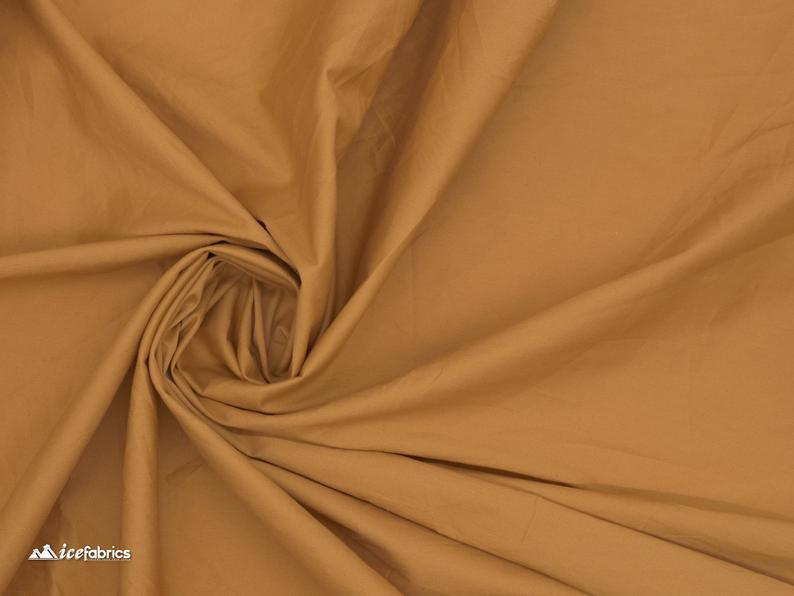 Gold_ Cotton Spandex Fabric _ 2 Way stretch Fabric %3 stretchCotton FabricICEFABRICICE FABRICSGoldBy The YardGold_ Cotton Spandex Fabric _ 2 Way stretch Fabric %3 stretch ICEFABRIC